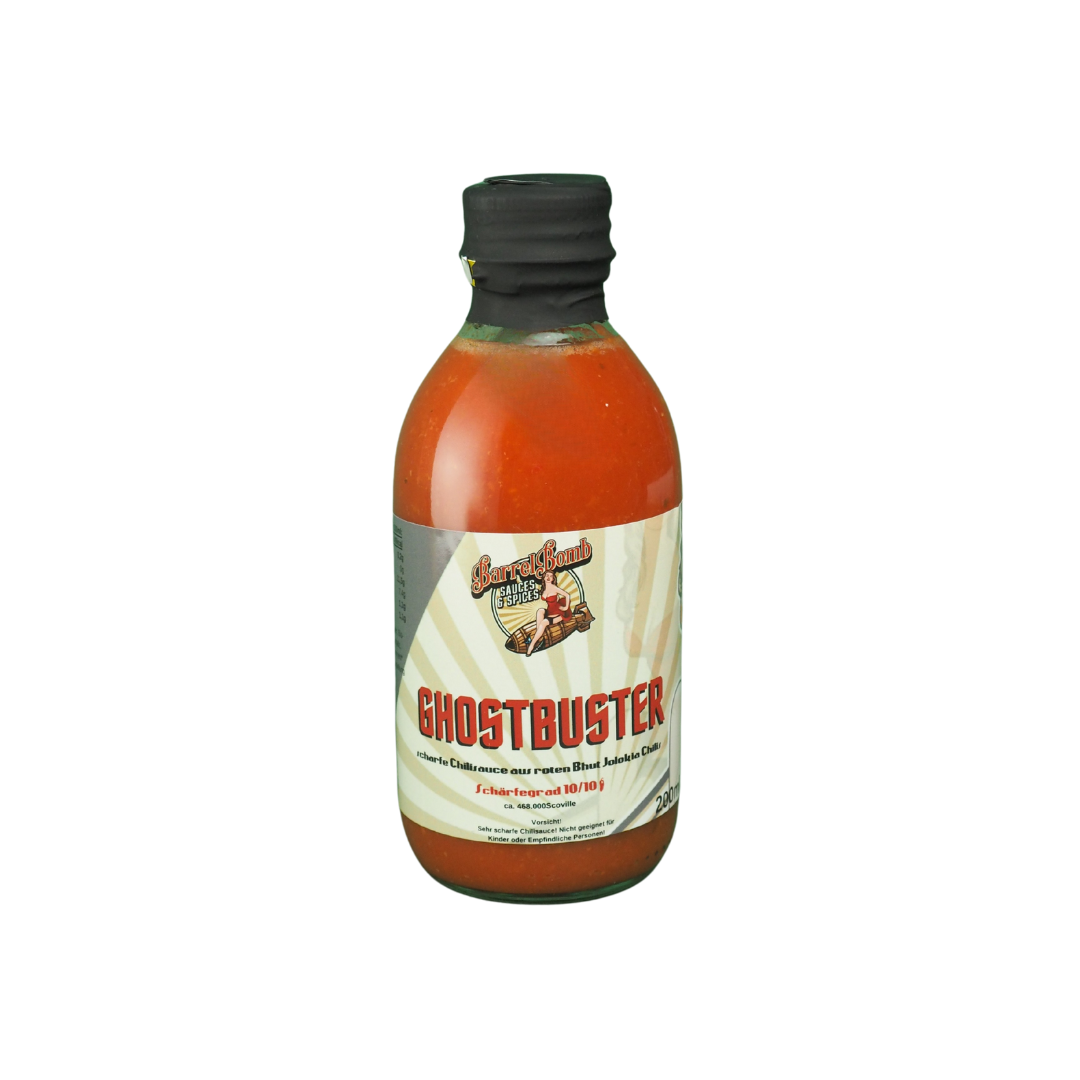 Ghostbuster hot sauce