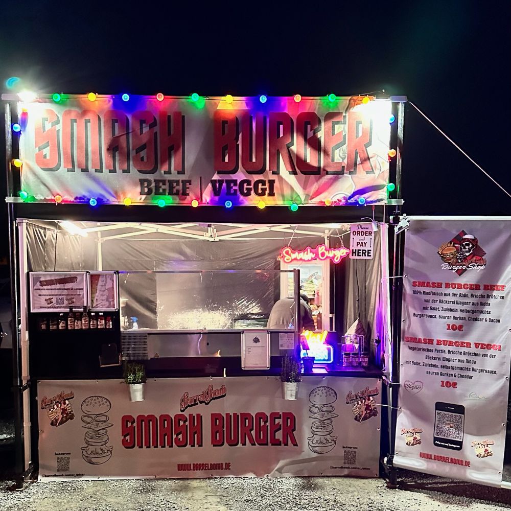 BarrelBomb Burgershop Smash Burger Catering